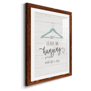 Don't Leave - Premium Framed Print - Distressed Barnwood Frame - Ready to Hang