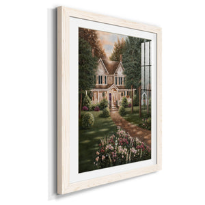 Carolina Evening I - Barnwood Framed Art Print