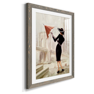 Hello, New York - Barnwood Framed Art Print