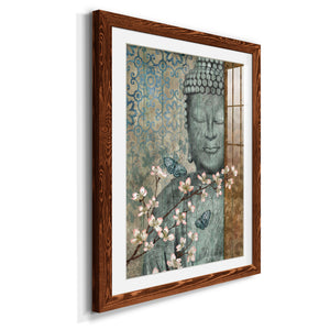 Buddha - Barnwood Framed Art Print