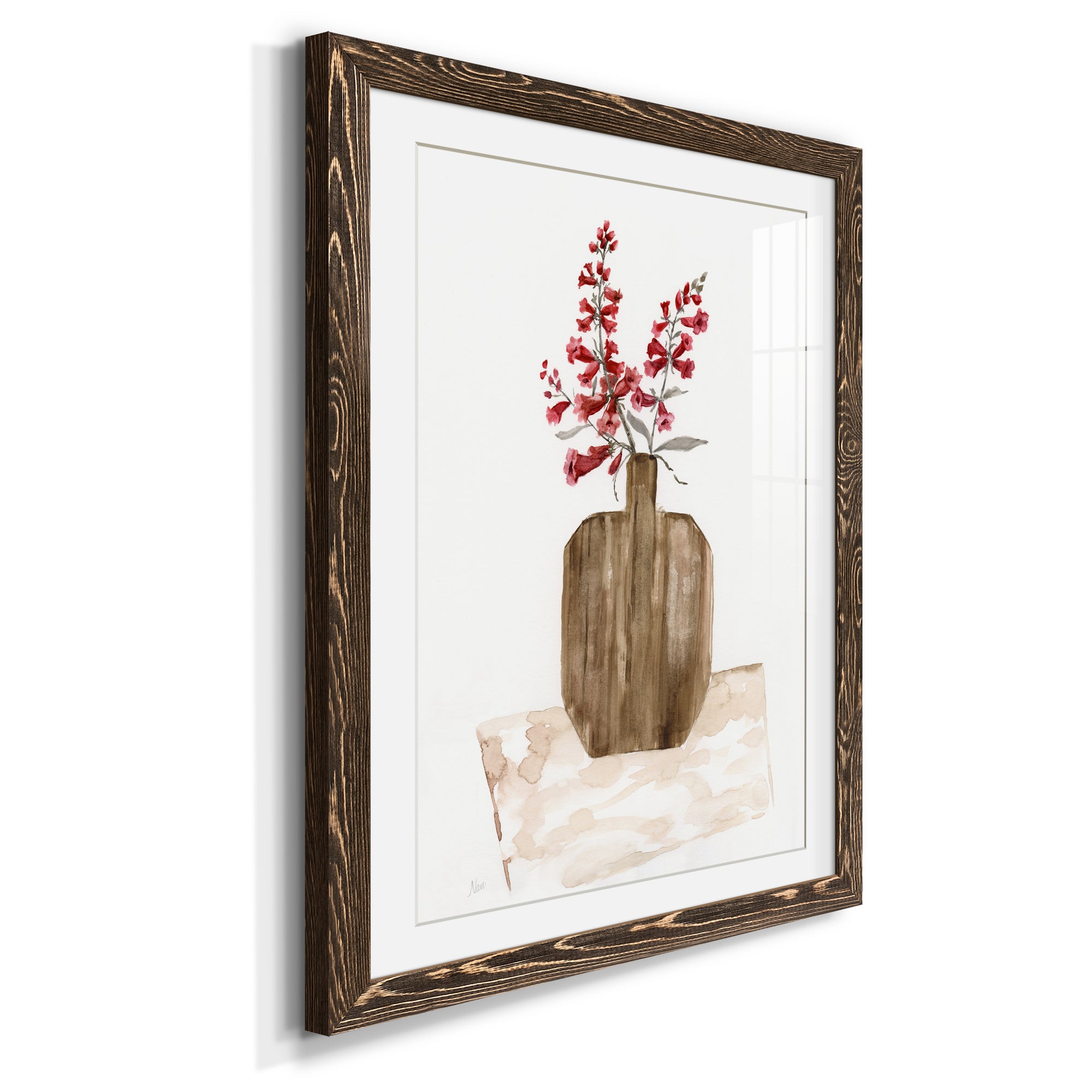 Simply Country II - Barnwood Framed Art Print