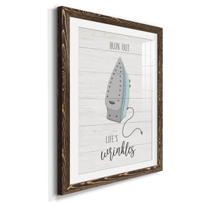 Iron Out - Premium Framed Print - Distressed Barnwood Frame - Ready to Hang