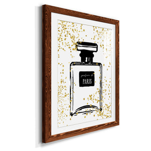 Glitter Perfume I - Barnwood Framed Art Print