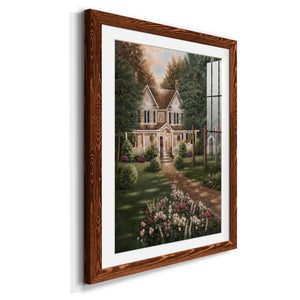 Carolina Evening I - Barnwood Framed Art Print