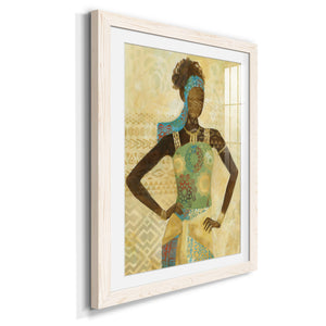 Tribal Vision I - Barnwood Framed Art Print
