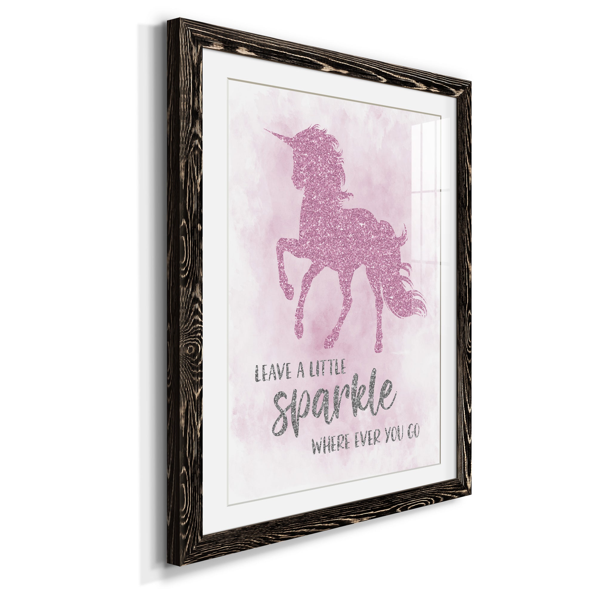 Sparkle - Barnwood Framed Art Print