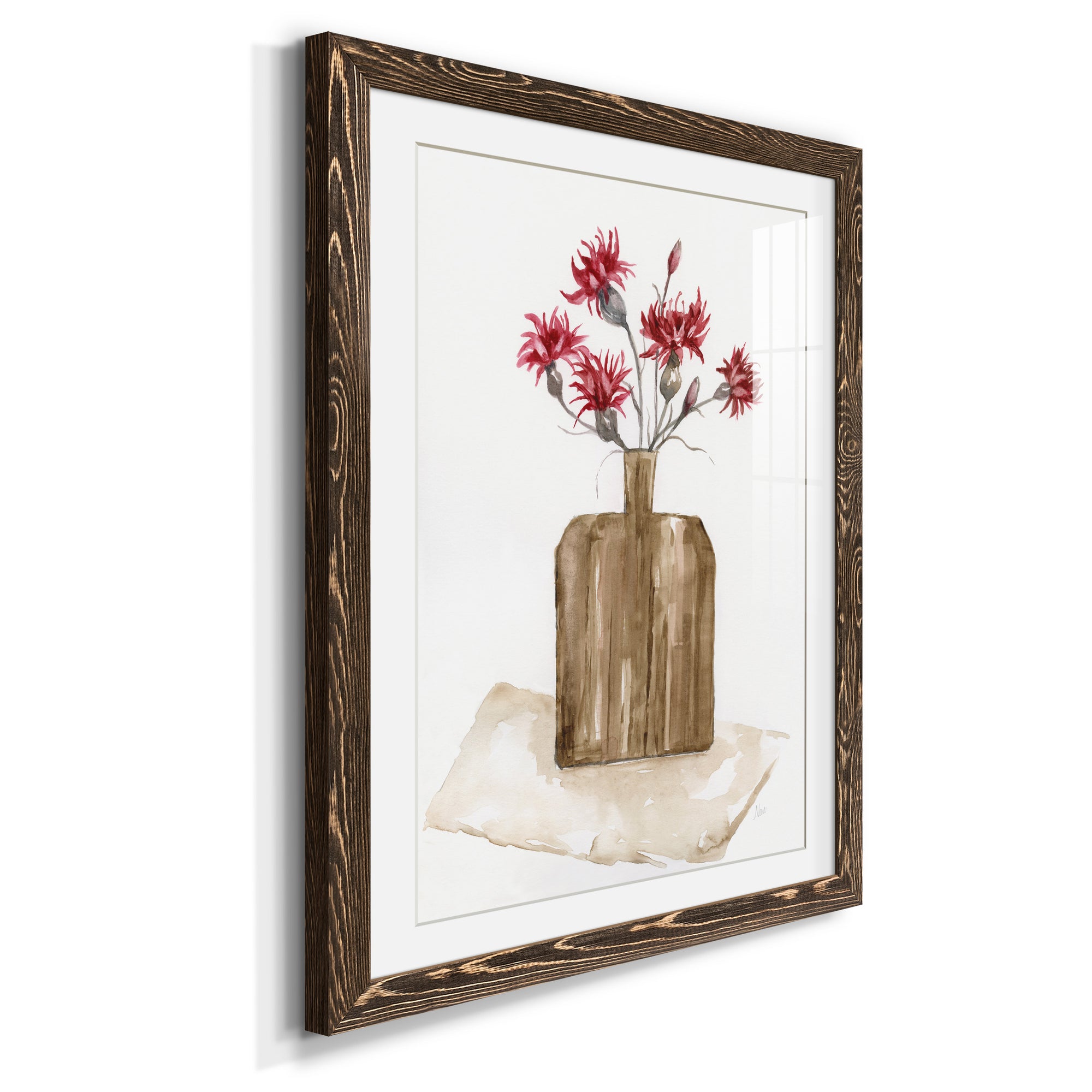 Simply Country I - Barnwood Framed Art Print