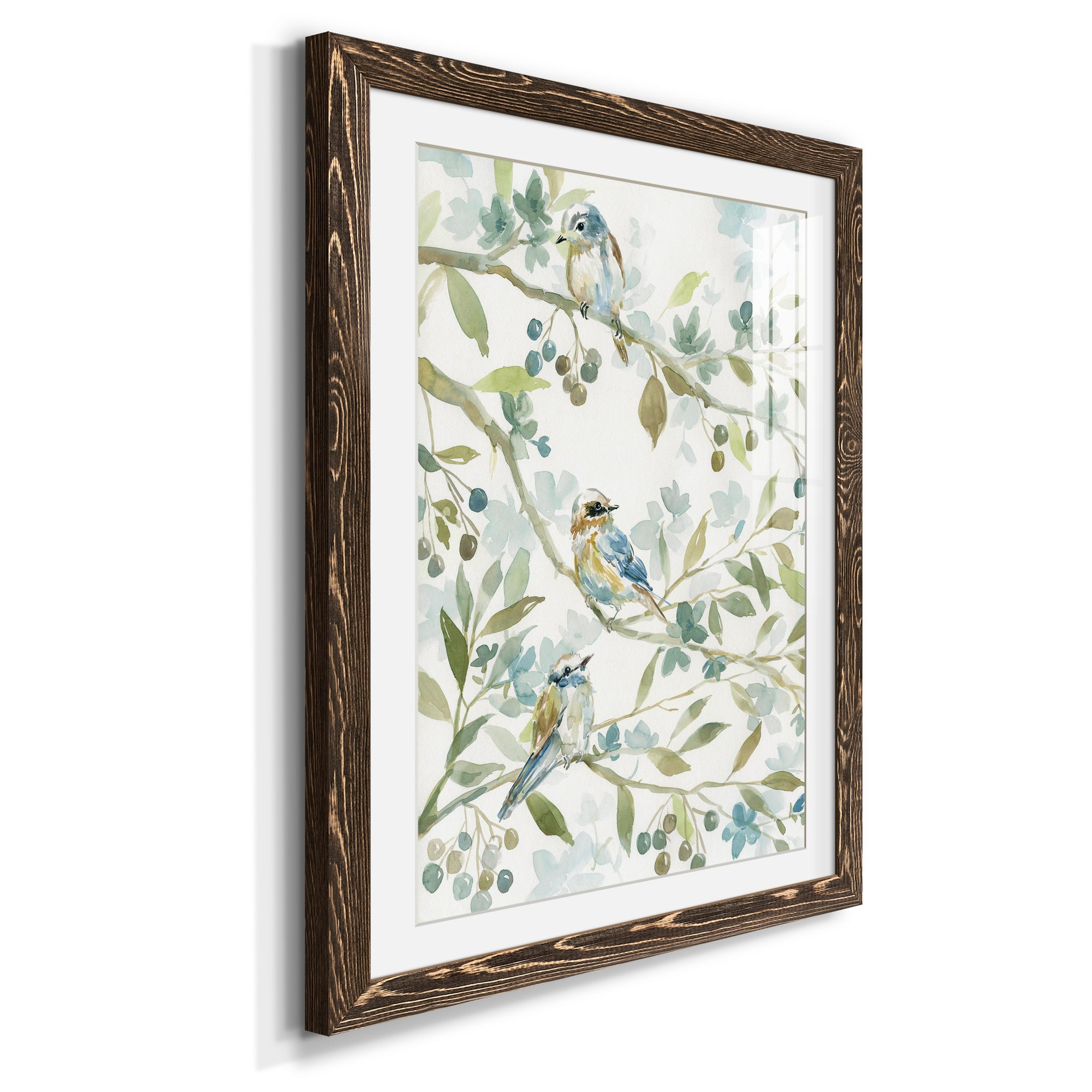 Spring Beginnings - Barnwood Framed Art Print