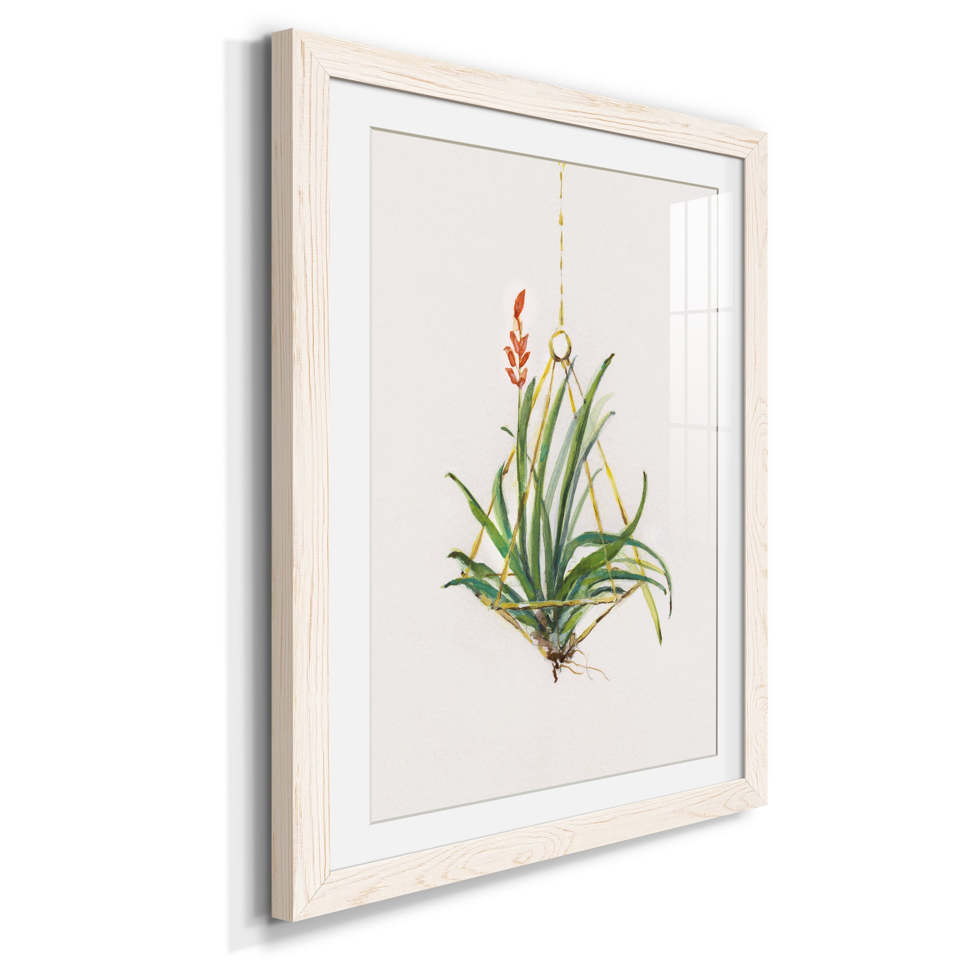 Gardenaire I - Barnwood Framed Art Print