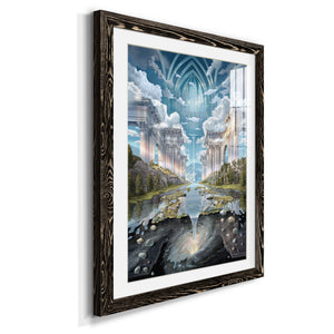 Genesis II - Barnwood Framed Art Print
