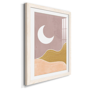 Sedona Moon - Premium Framed Print - Distressed Barnwood Frame - Ready to Hang