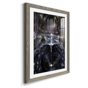 Genesis I - Barnwood Framed Art Print
