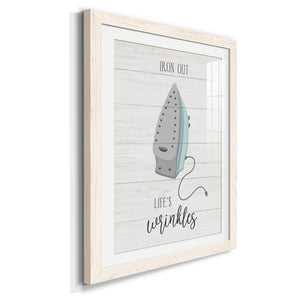 Iron Out - Premium Framed Print - Distressed Barnwood Frame - Ready to Hang