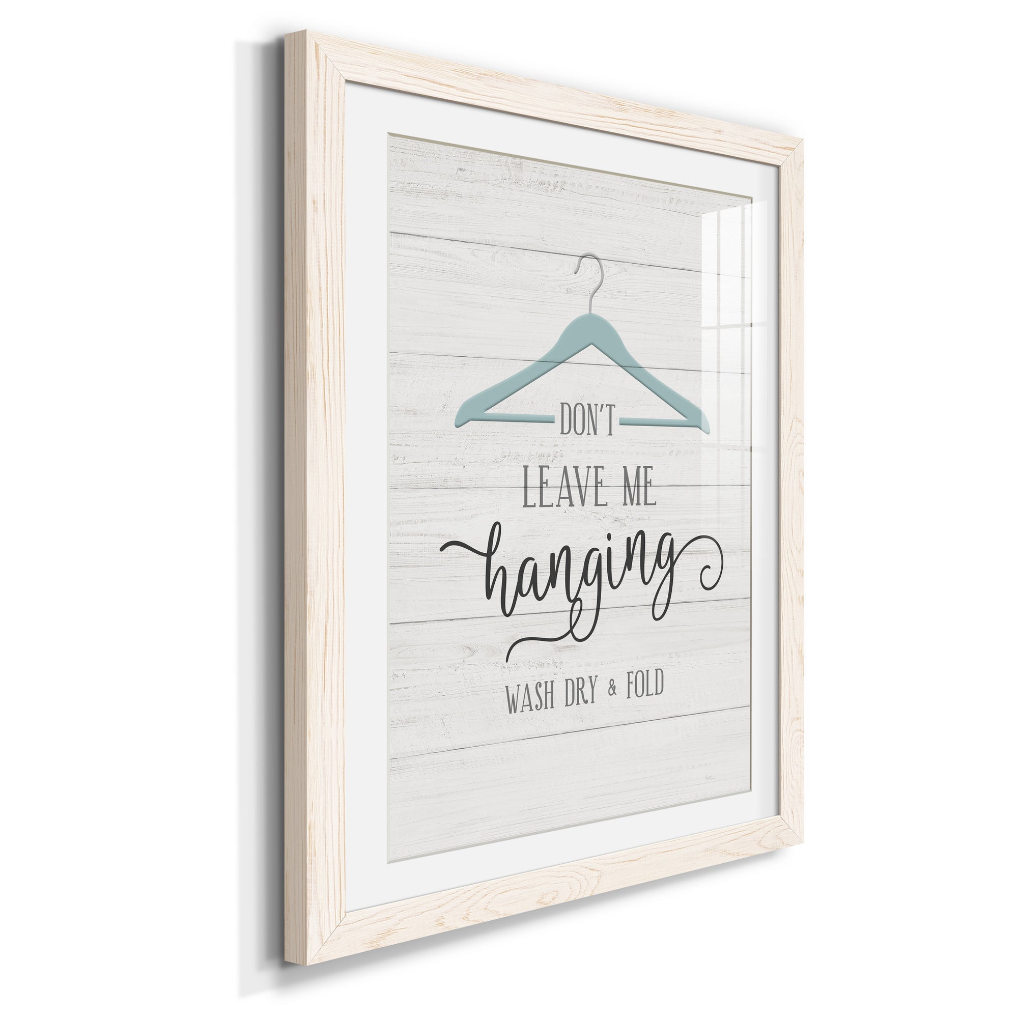 Don't Leave - Premium Framed Print - Distressed Barnwood Frame - Ready to Hang