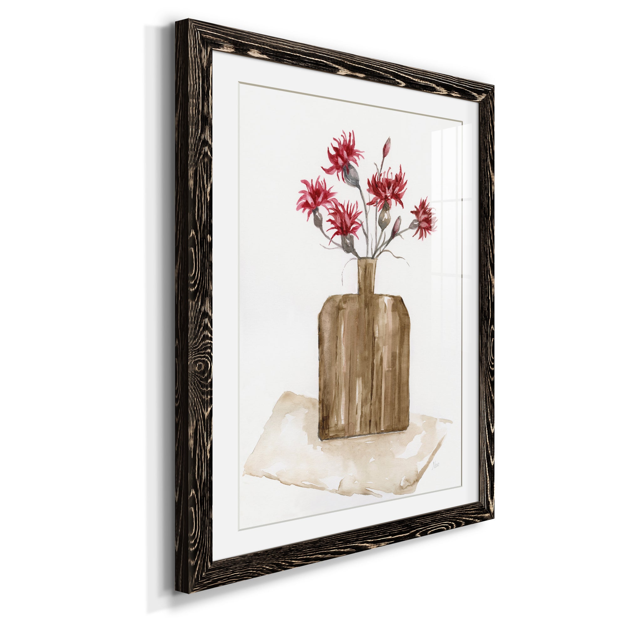 Simply Country I - Barnwood Framed Art Print