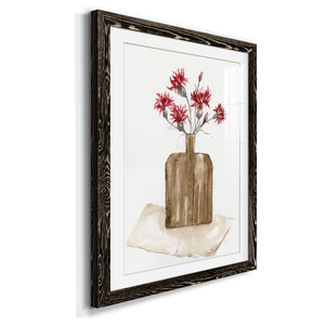 Simply Country I - Barnwood Framed Art Print