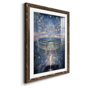 Solace II - Barnwood Framed Art Print