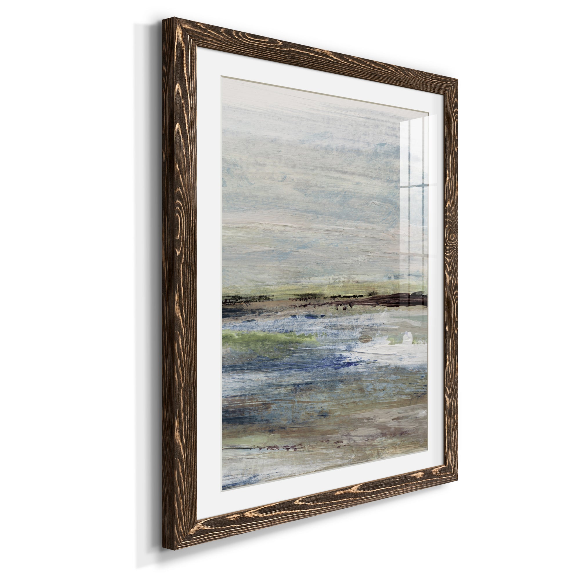 Wetlands II - Premium Framed Print - Distressed Barnwood Frame - Ready to Hang