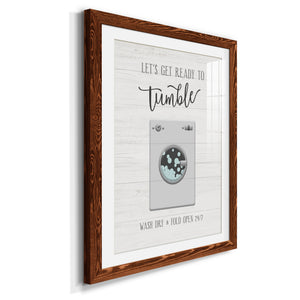 Tumble - Premium Framed Print - Distressed Barnwood Frame - Ready to Hang
