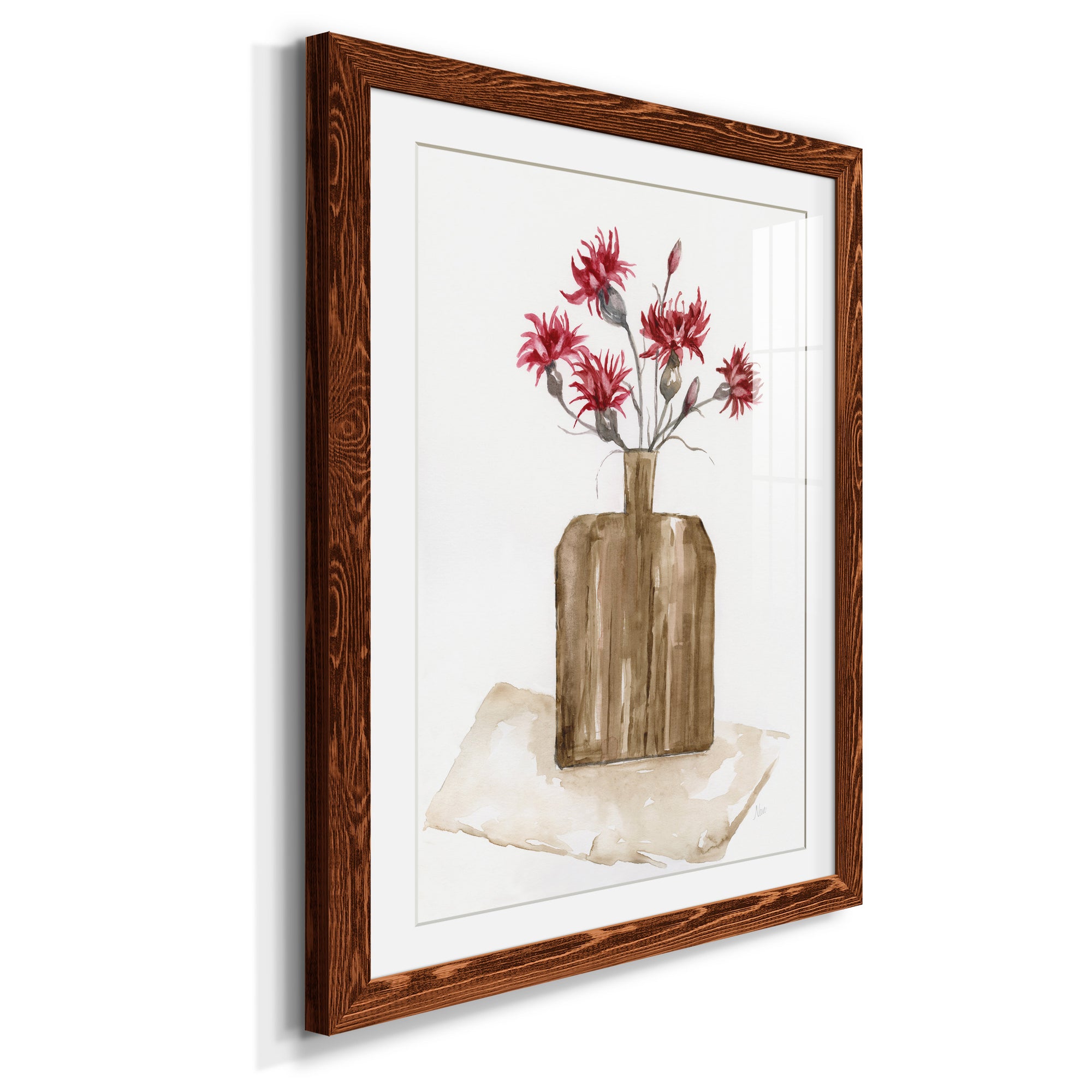 Simply Country I - Barnwood Framed Art Print