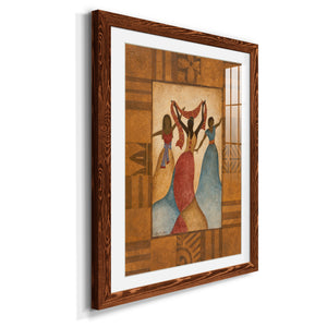 Rhythm - Barnwood Framed Art Print