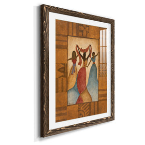 Rhythm - Barnwood Framed Art Print