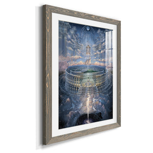 Solace II - Barnwood Framed Art Print