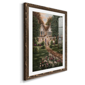 Carolina Evening I - Barnwood Framed Art Print