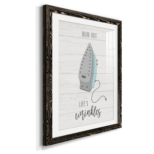 Iron Out - Premium Framed Print - Distressed Barnwood Frame - Ready to Hang