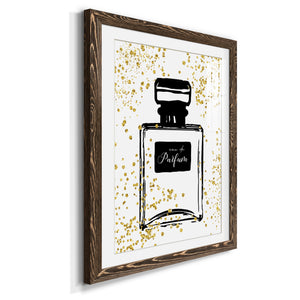 Glitter Perfume II - Barnwood Framed Art Print