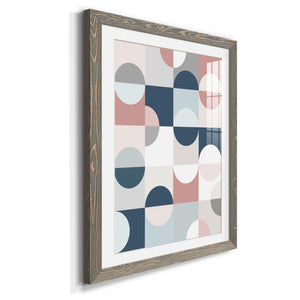 Modern Reflection - Barnwood Framed Art Print