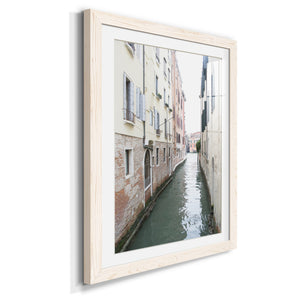 Venice Canal II - Premium Framed Print - Distressed Barnwood Frame - Ready to Hang