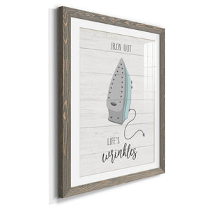 Iron Out - Premium Framed Print - Distressed Barnwood Frame - Ready to Hang