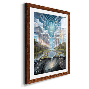 Genesis II - Barnwood Framed Art Print