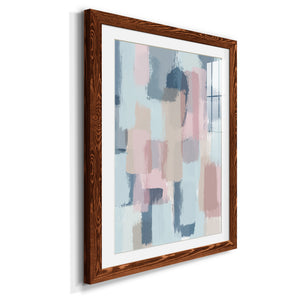 Mix of Spring - Barnwood Framed Art Print