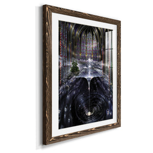 Genesis I - Barnwood Framed Art Print