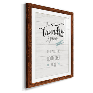 Good Dirt - Premium Framed Print - Distressed Barnwood Frame - Ready to Hang