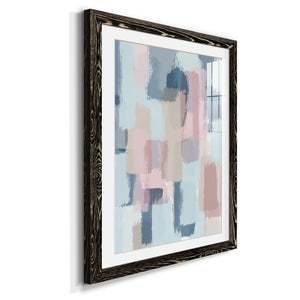 Mix of Spring - Barnwood Framed Art Print