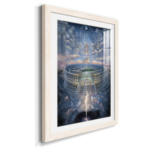 Solace II - Barnwood Framed Art Print
