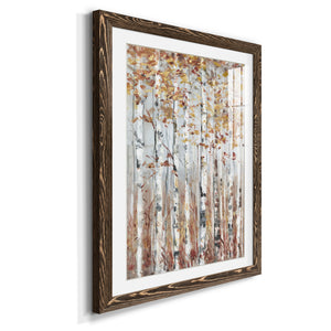 Copper Forest - Premium Framed Print - Distressed Barnwood Frame - Ready to Hang