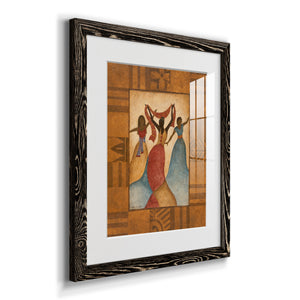 Rhythm - Barnwood Framed Art Print