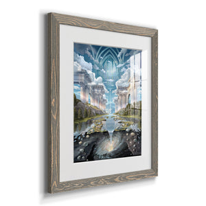 Genesis II - Barnwood Framed Art Print