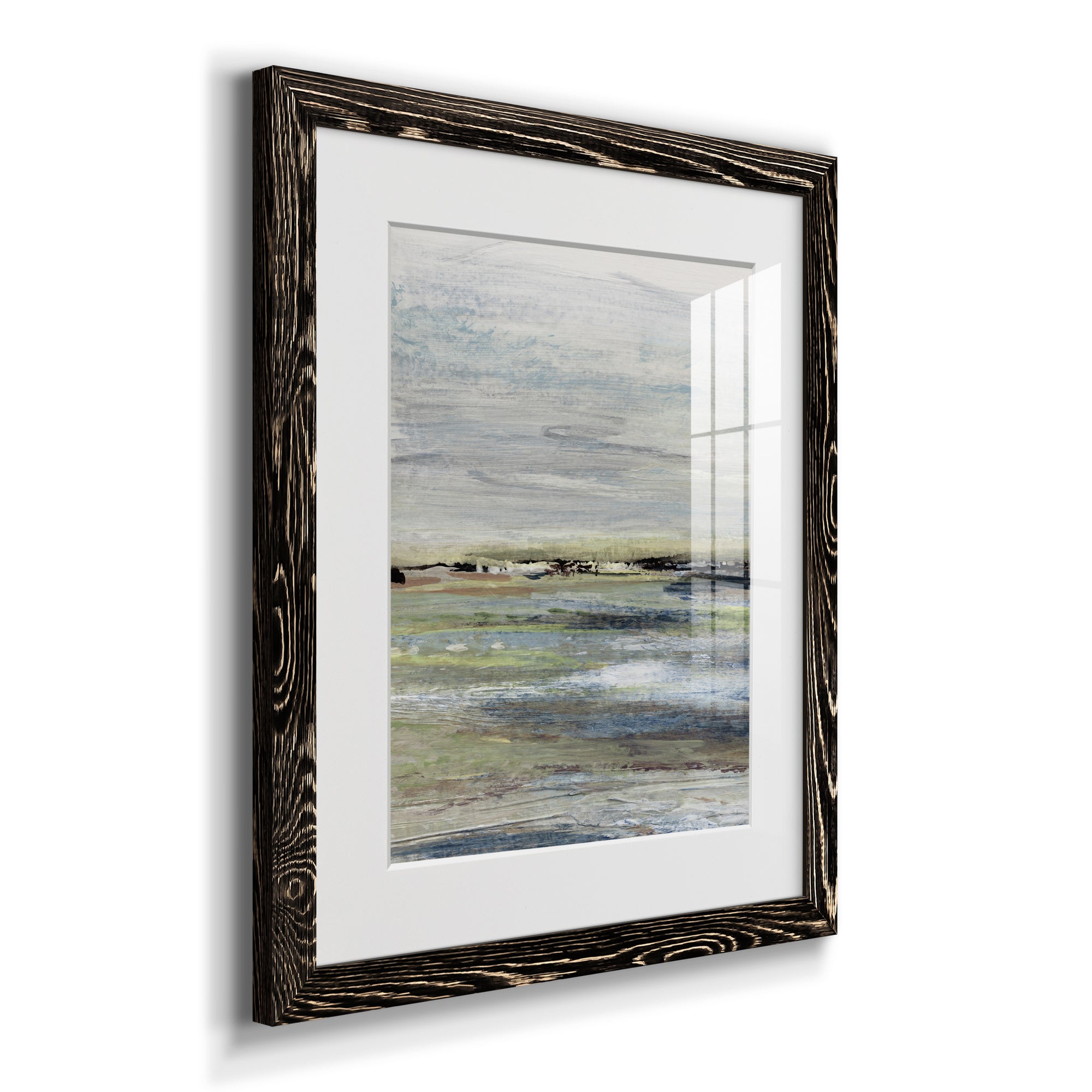 Wetlands I - Premium Framed Print - Distressed Barnwood Frame - Ready to Hang