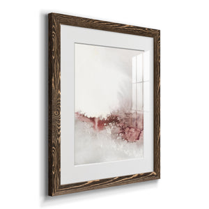 Soft Waves I - Premium Framed Print - Distressed Barnwood Frame - Ready to Hang