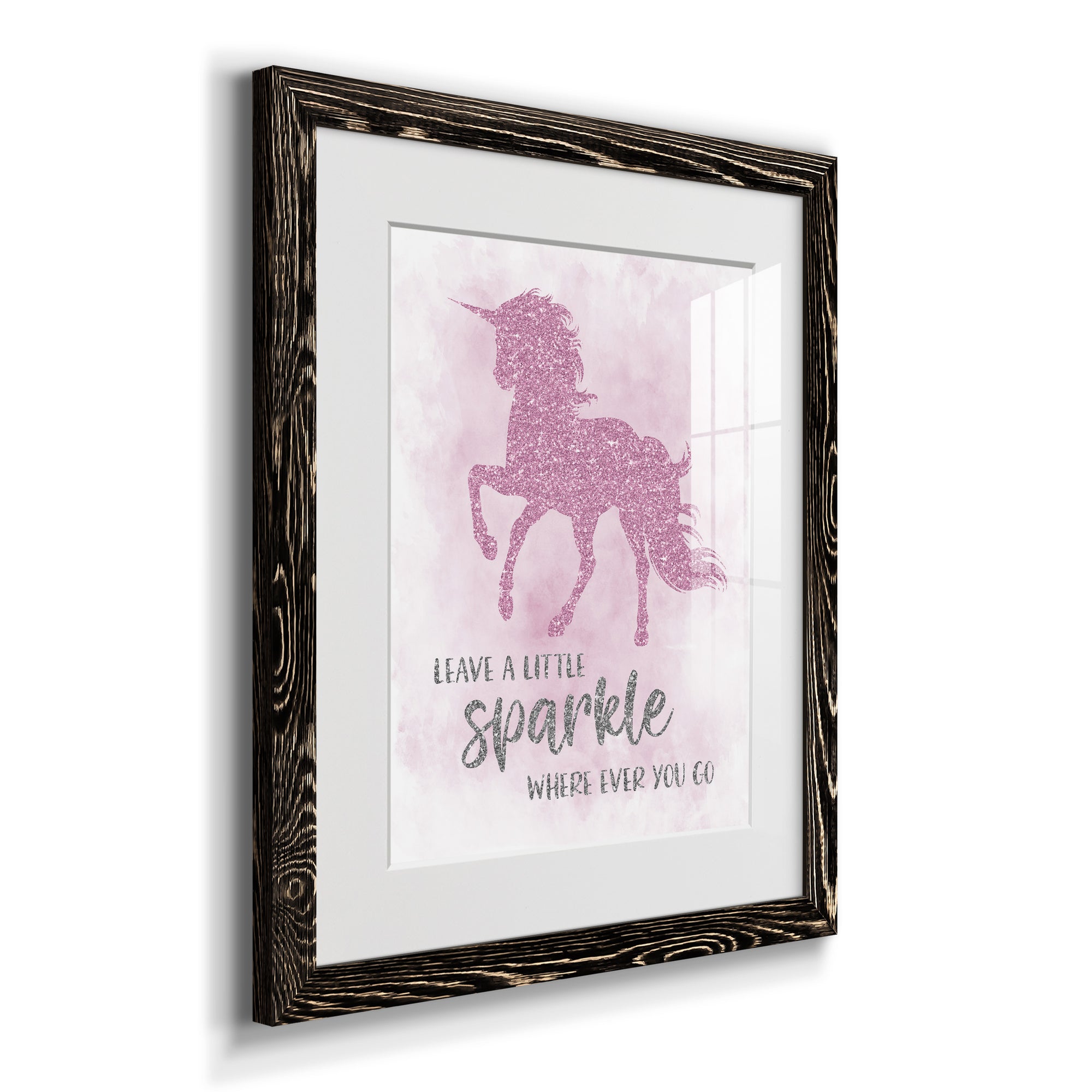 Sparkle - Barnwood Framed Art Print