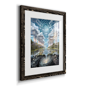 Genesis II - Barnwood Framed Art Print
