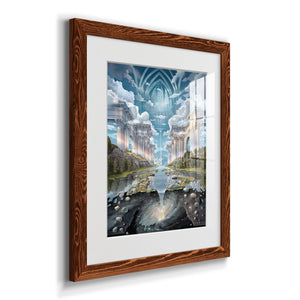 Genesis II - Barnwood Framed Art Print