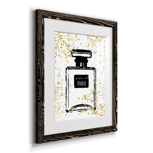 Glitter Perfume I - Barnwood Framed Art Print