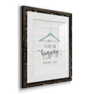 Don't Leave - Premium Framed Print - Distressed Barnwood Frame - Ready to Hang