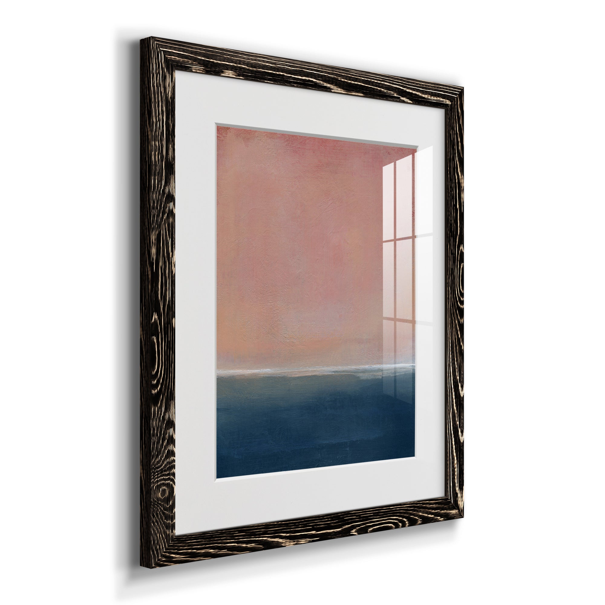 Sunset - Premium Framed Print - Distressed Barnwood Frame - Ready to Hang